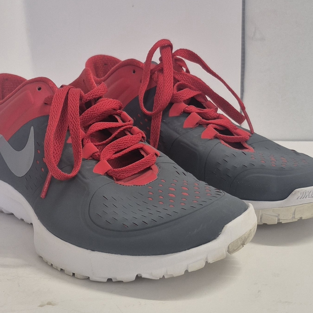 Nike Orange and White Interior Trainer